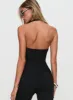 Heartbound Halter Top Black sold by Princess Polly
