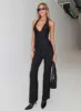 Reide Pants Black Pinstripe sold by Princess Polly