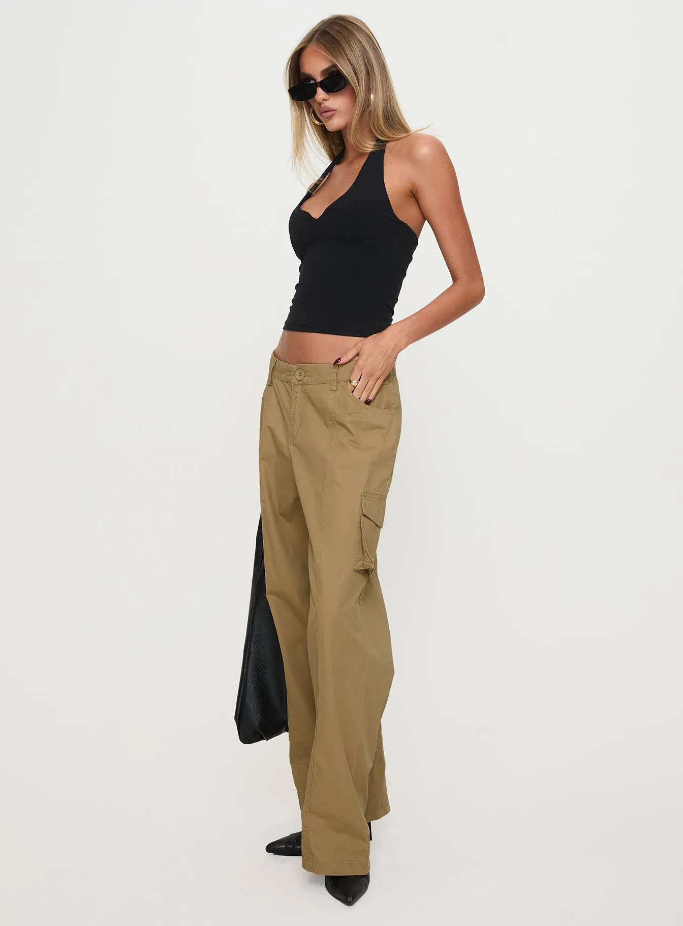 Major General Cargo Pant Taupe sold by Princess Polly product image thumbnail 3