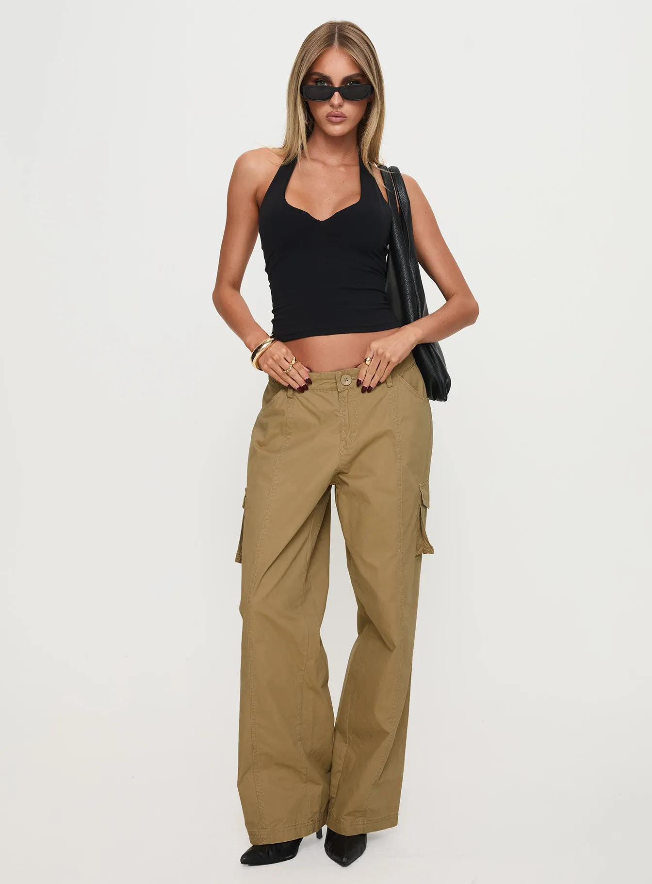 Major General Cargo Pant Taupe sold by Princess Polly product image thumbnail 2