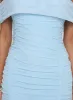 Dejaview Strapless Mini Dress Blue sold by Princess Polly