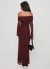 Consideration Maxi Dress Chocolate sold by Princess Polly