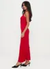 Maebie Knit Maxi Dress Red sold by Princess Polly