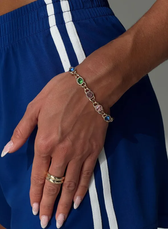 Rosalee Bracelet Gold sold by Princess Polly