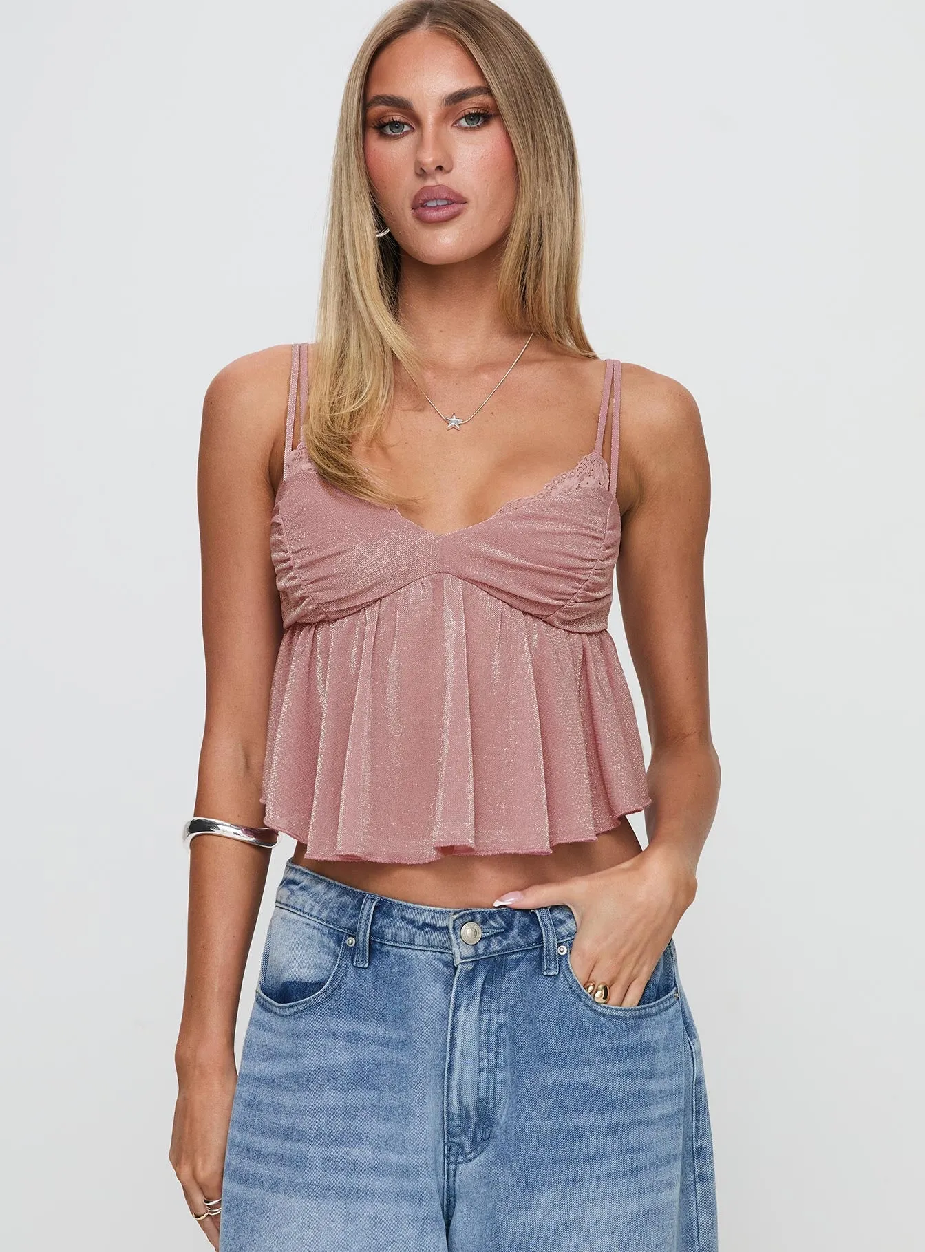 Corella Top Mauve sold by Princess Polly product image thumbnail 2