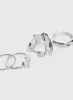 Better Together Ring Set Silver sold by Princess Polly