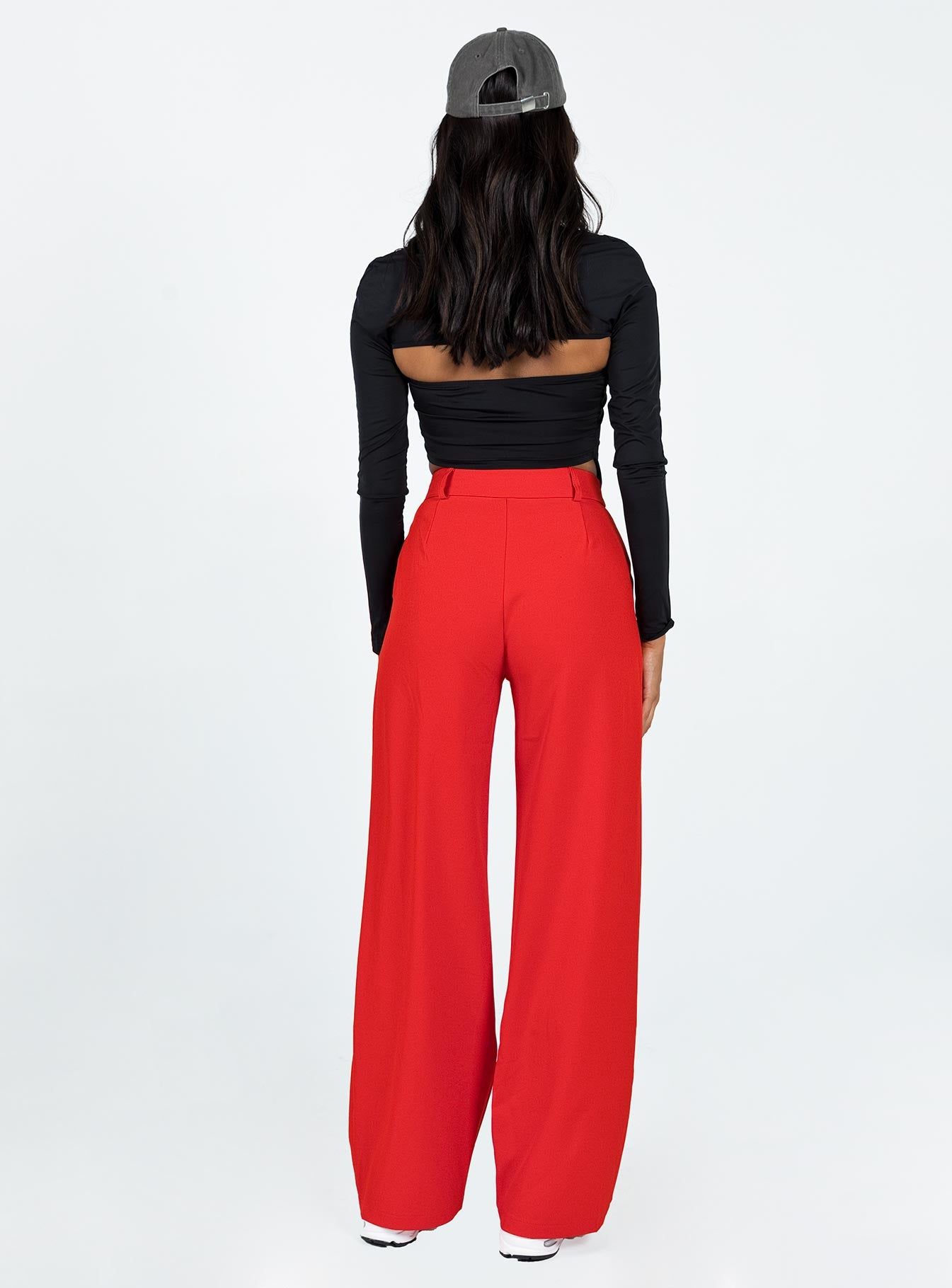 Archer Pants Red sold by Princess Polly product image thumbnail 4