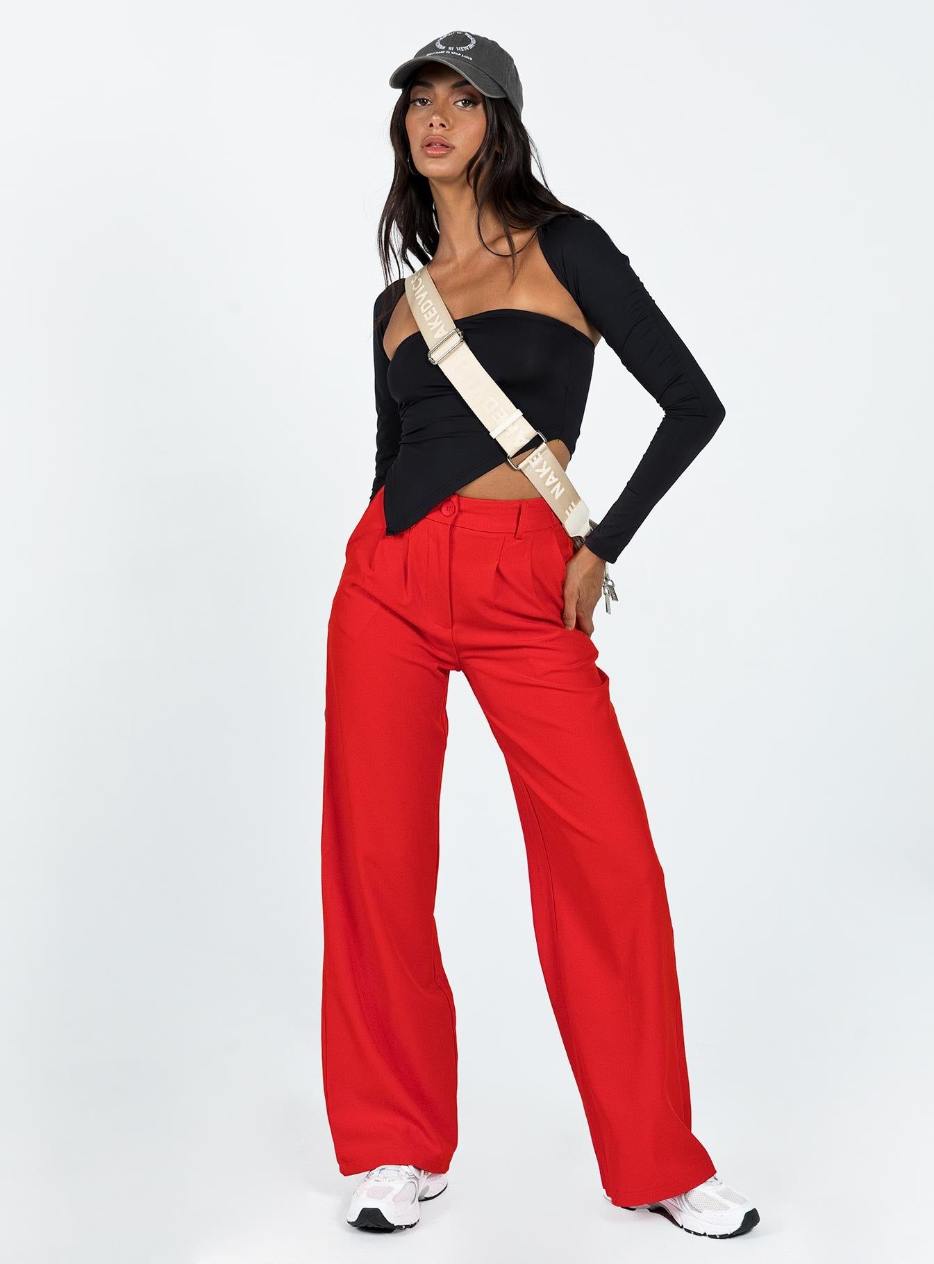 Archer Pants Red sold by Princess Polly product image thumbnail 2