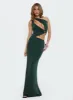 Diablo Cut Out Maxi Dress Forest Green sold by Princess Polly