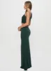 Diablo Cut Out Maxi Dress Forest Green sold by Princess Polly