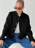 Stillar Bomber Jacket Black sold by Princess Polly