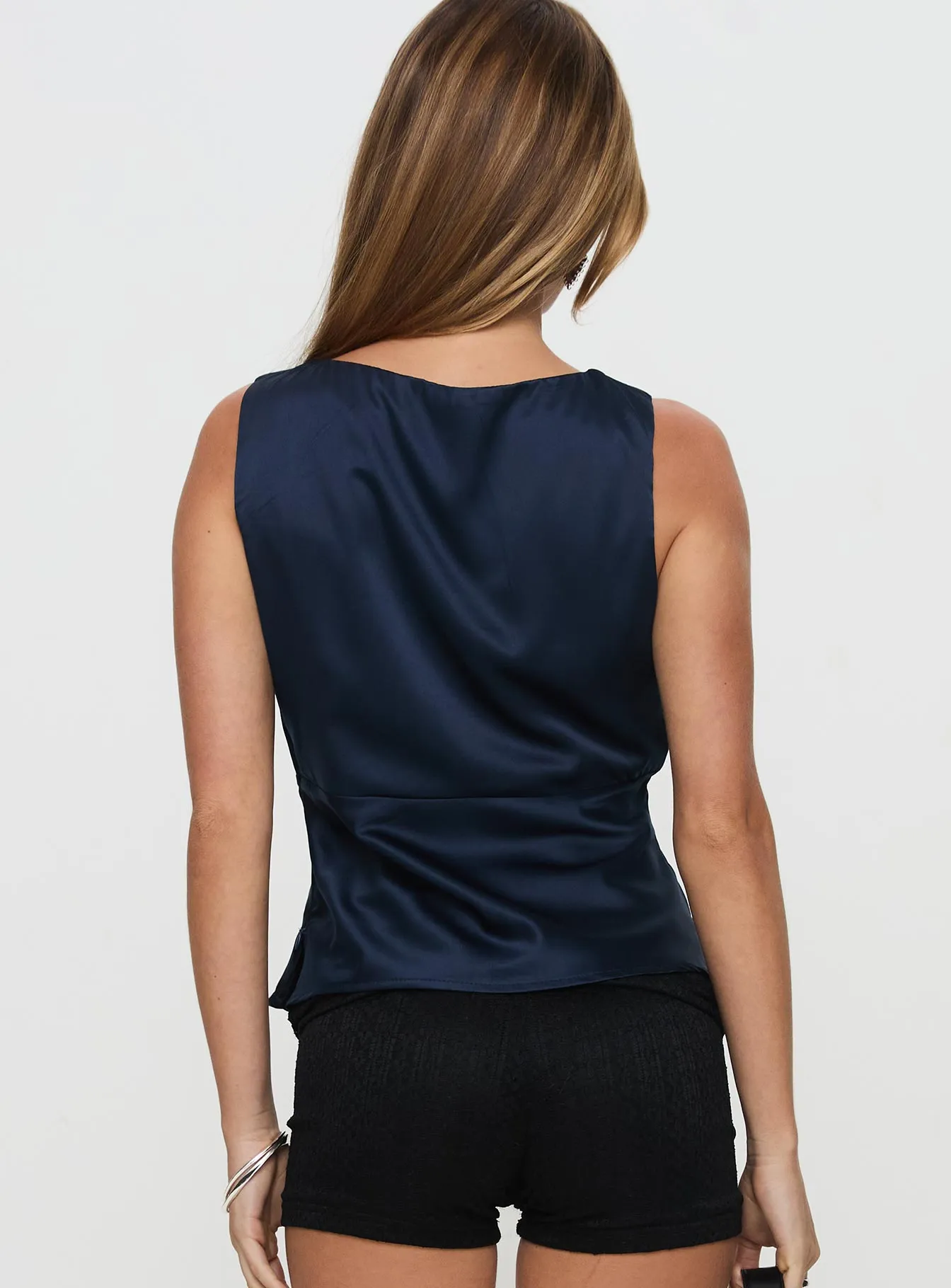 Jaide Top Navy sold by Princess Polly product image thumbnail 4