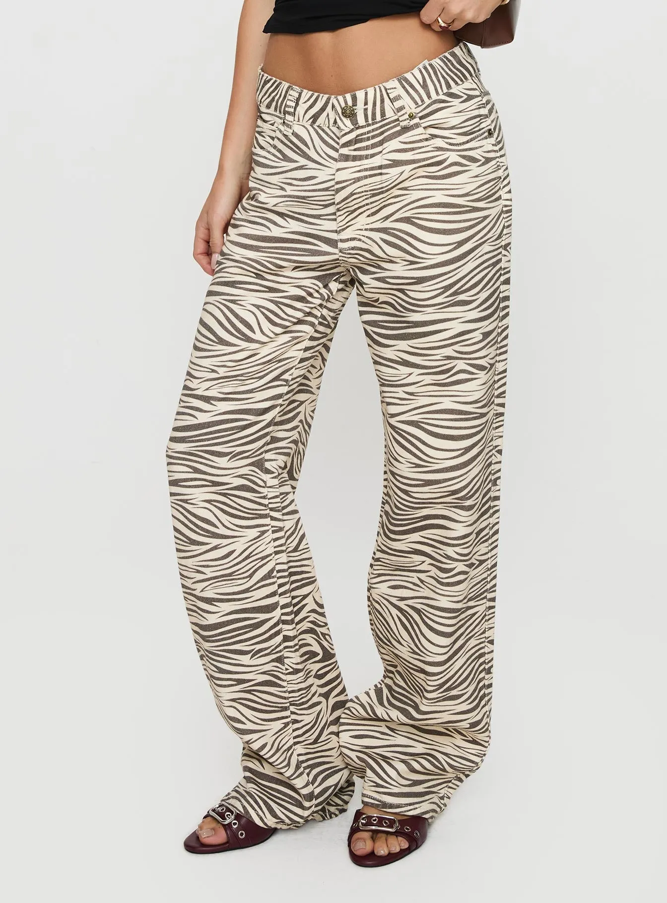 Top Model Jean Zebra sold by Princess Polly product image thumbnail 2