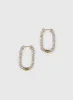 Merivale Diamante Earrings Gold sold by Princess Polly
