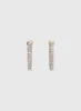 Merivale Diamante Earrings Gold sold by Princess Polly