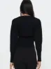 Wistfully Knit Cardigan Black sold by Princess Polly