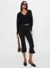 Wistfully Knit Cardigan Black sold by Princess Polly