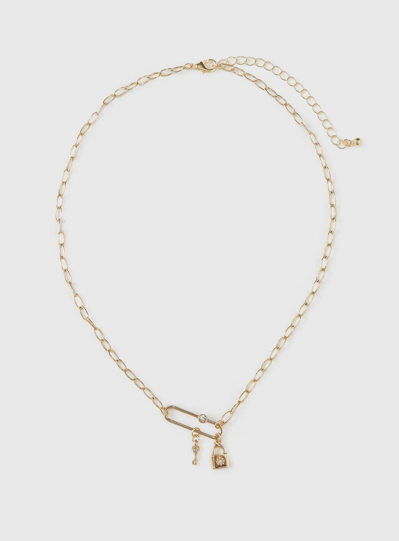 Life In Peace Necklace Gold sold by Princess Polly product image thumbnail 2