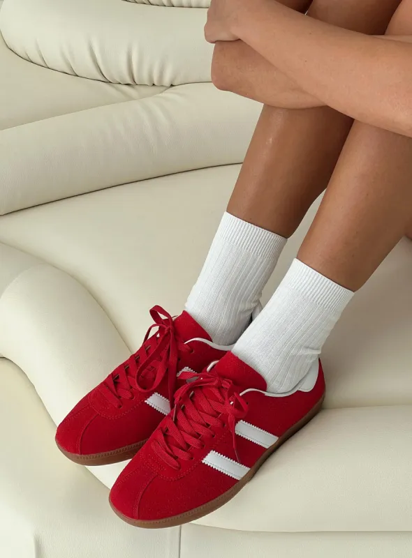 Huckle Sneakers Red sold by Princess Polly