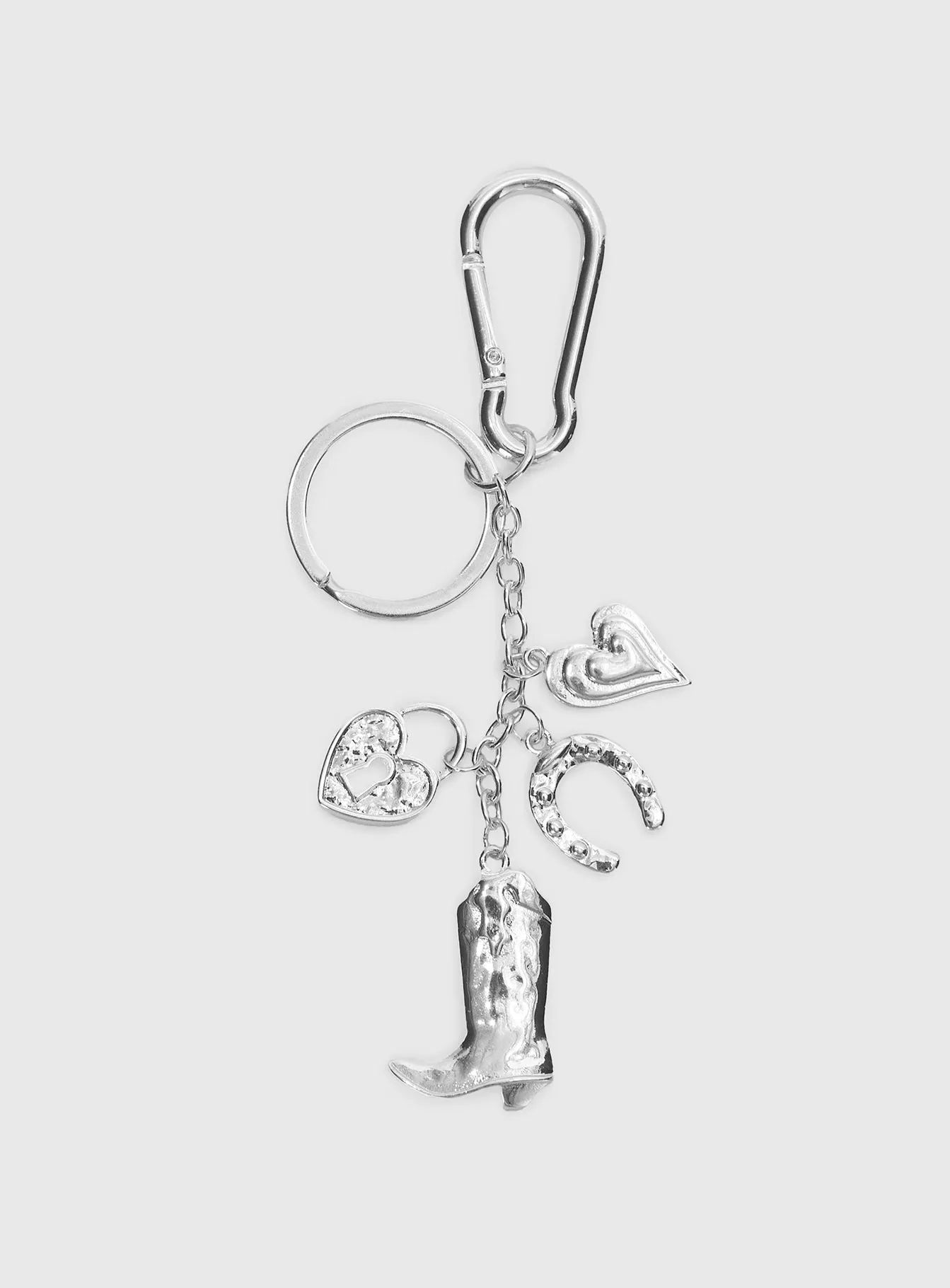 How Lucky Are We Key Chain Silver sold by Princess Polly product image thumbnail 2