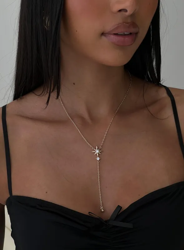 Eternal Sunshine Necklace Gold sold by Princess Polly