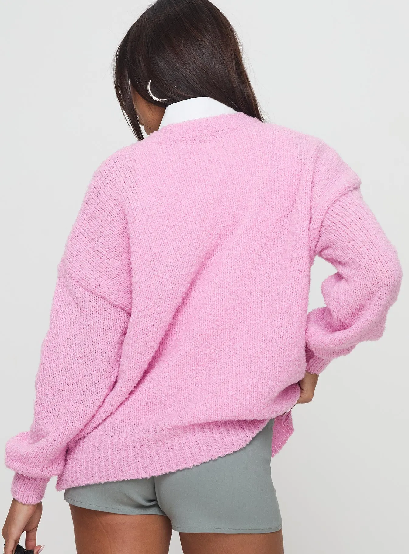 Niomie Knit Sweater Pink sold by Princess Polly product image thumbnail 5
