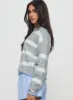 Clydie Knit Sweater Grey sold by Princess Polly