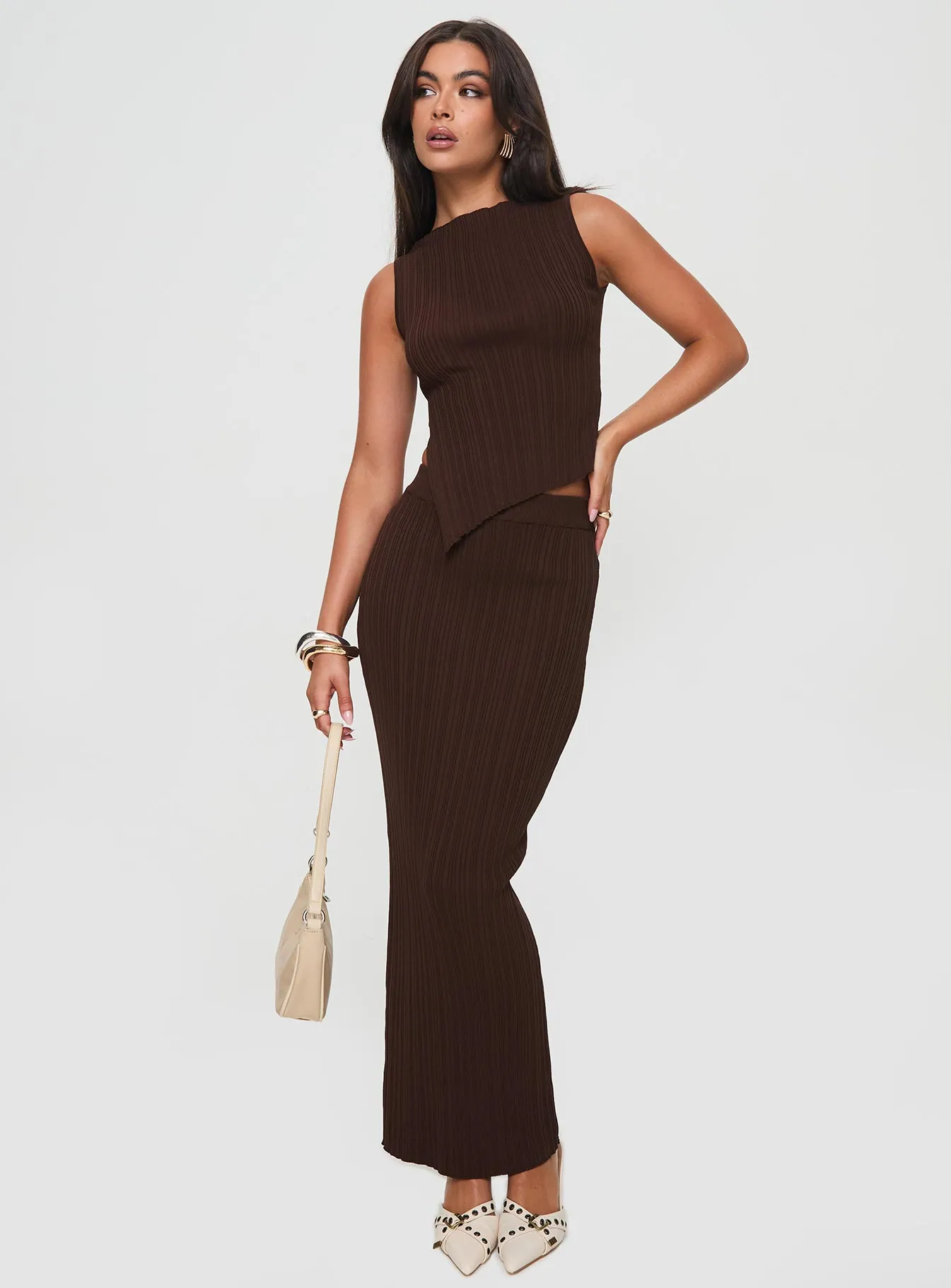 Basile Set Chocolate Tall sold by Princess Polly product image thumbnail 2