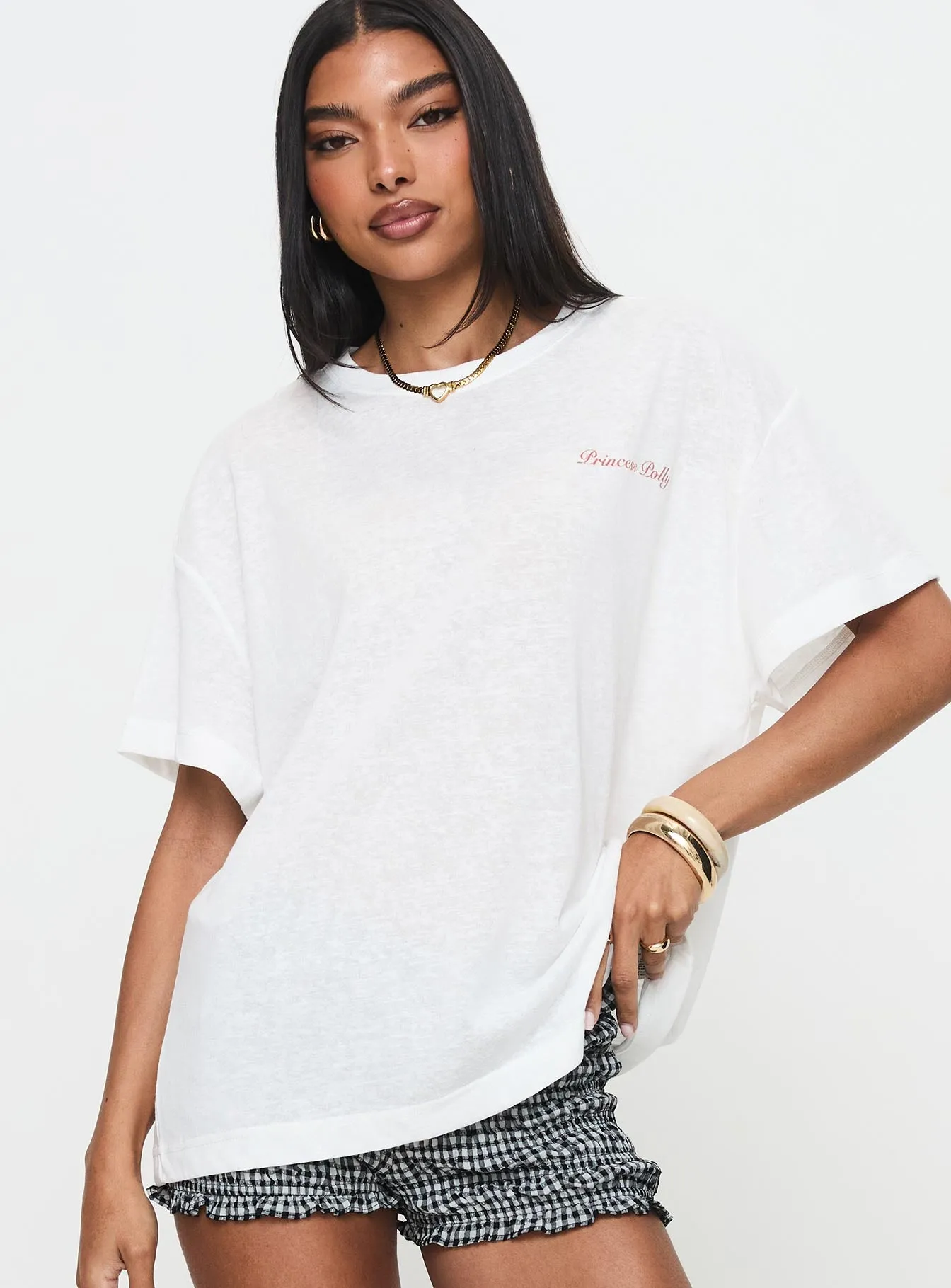 Bakery Caked Oversized Tee Cream sold by Princess Polly product image thumbnail 2