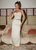 Suga Maxi Skirt Cream sold by Princess Polly