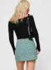 Selby Gingham Mini Skirt Blue / Green sold by Princess Polly