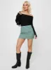 Selby Gingham Mini Skirt Blue / Green sold by Princess Polly