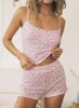 On A Cloud Pointelle Sleep Short Pink Cherry sold by Princess Polly