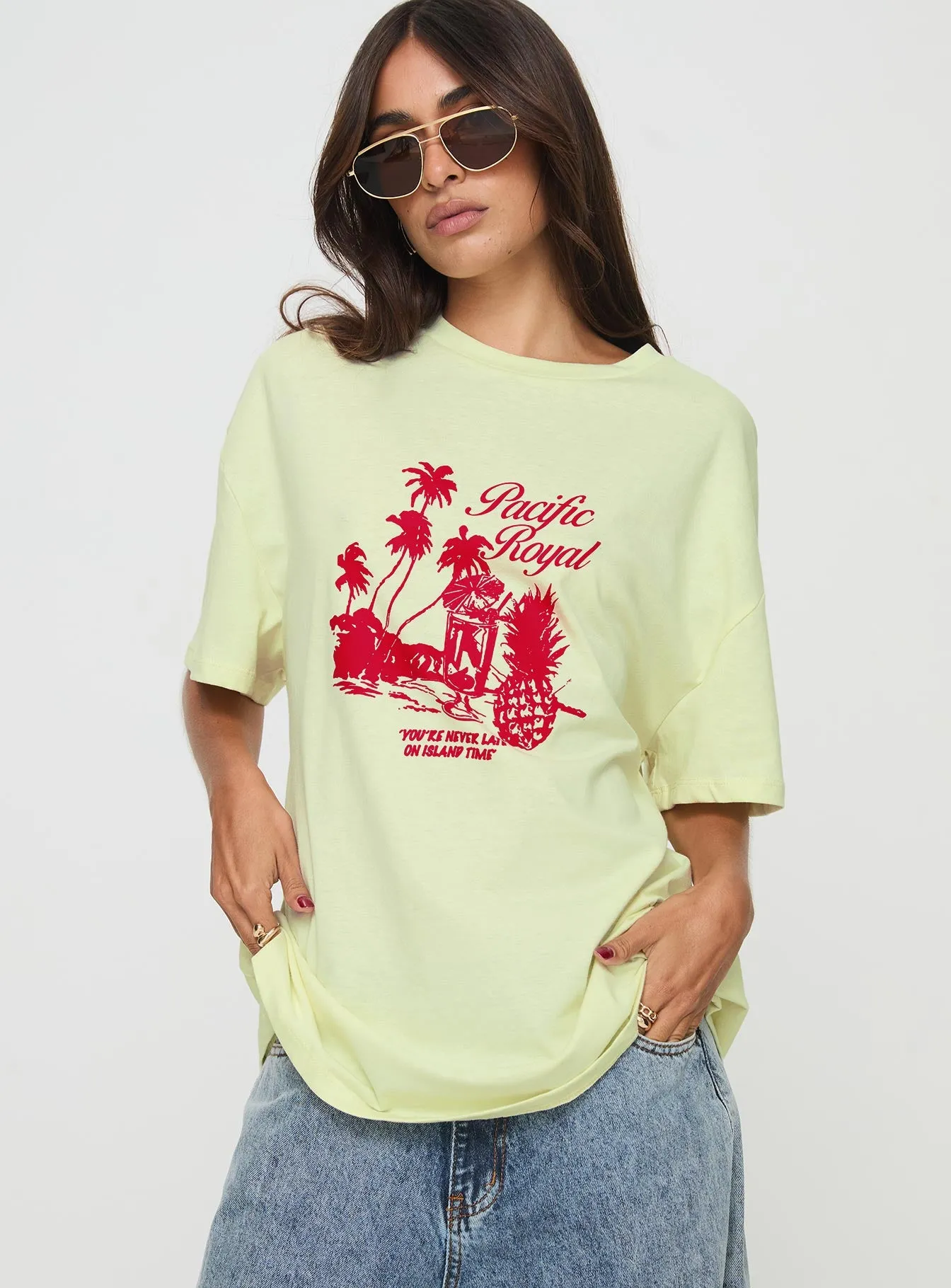 Pacific Tee Yellow sold by Princess Polly product image thumbnail 2