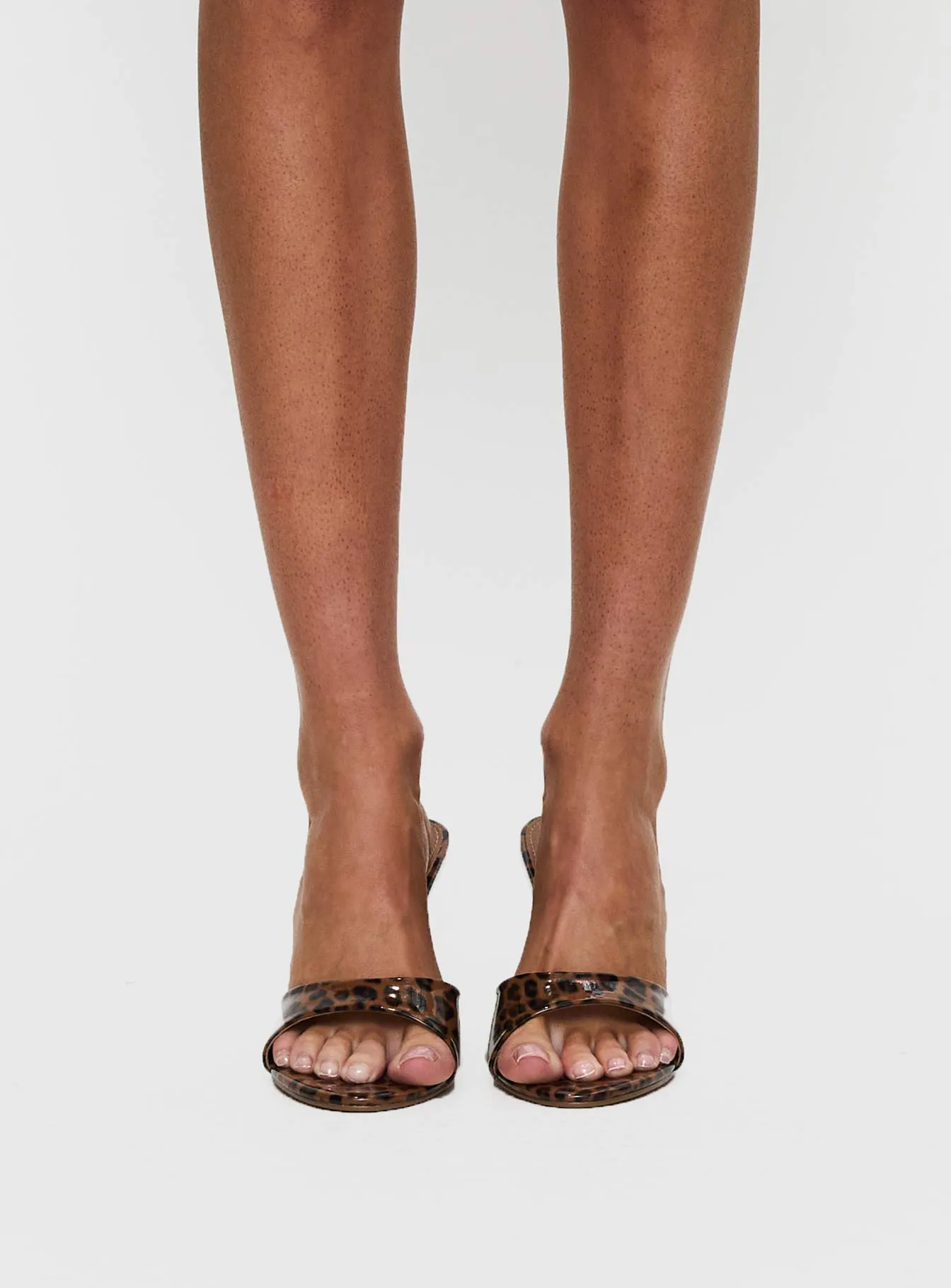 Techh Heels Leopard Patent sold by Princess Polly product image thumbnail 2