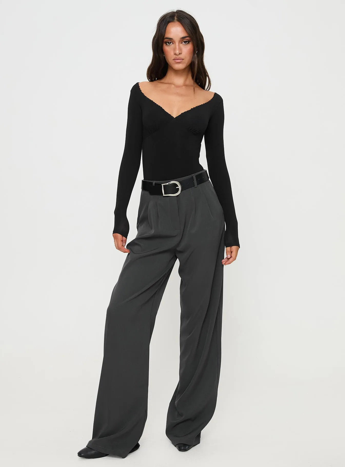 Loveydove Bodysuit Black Tall sold by Princess Polly product image thumbnail 3