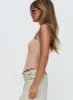 Paxon Asymmetrical Top Beige sold by Princess Polly