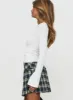 Winn-dixie Pleated Mini Skirt Check sold by Princess Polly