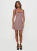 Dasha Mini Dress Red Check sold by Princess Polly