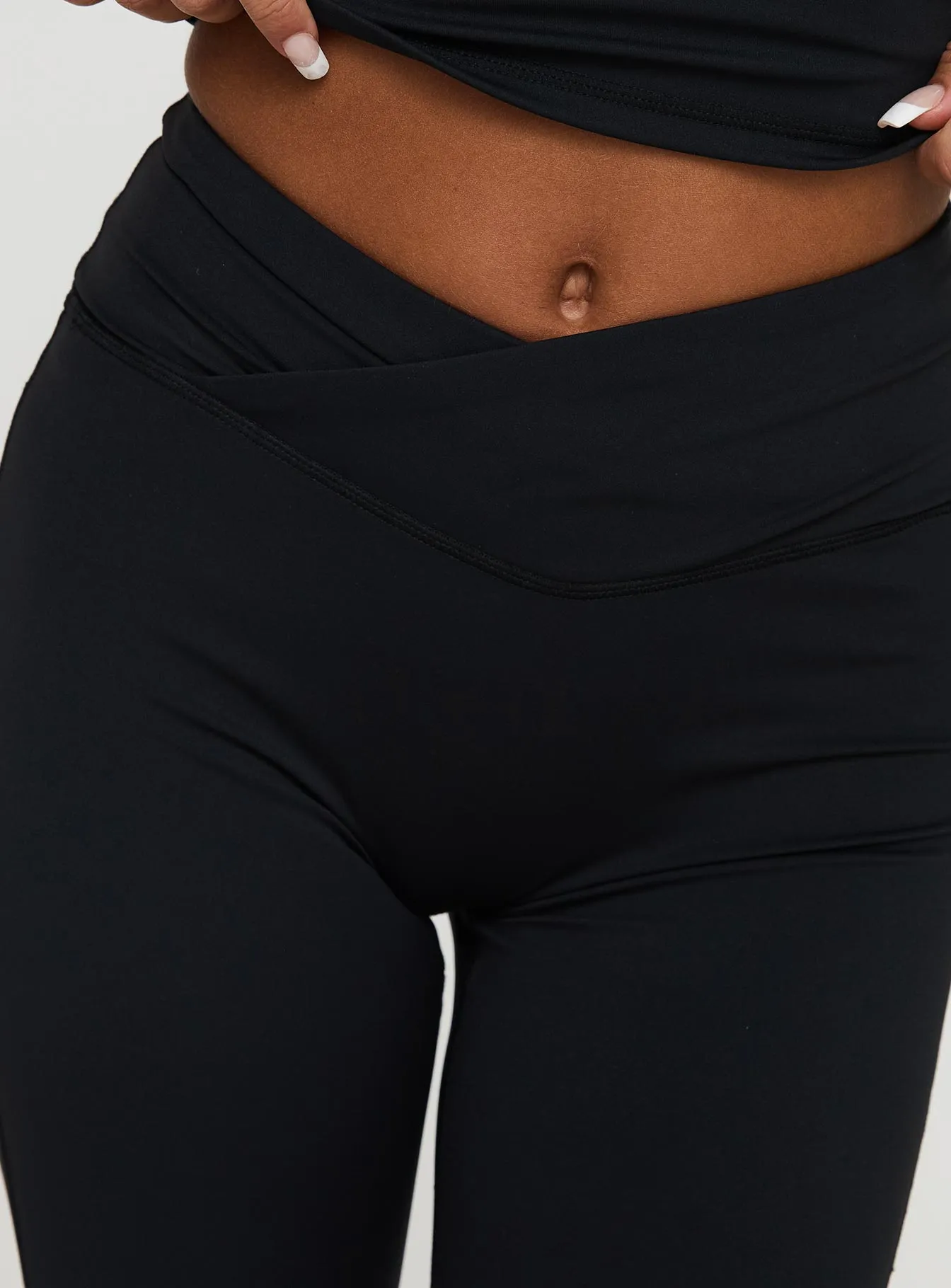 Sunday Session Active Flare Leg Pant Black sold by Princess Polly product image thumbnail 5