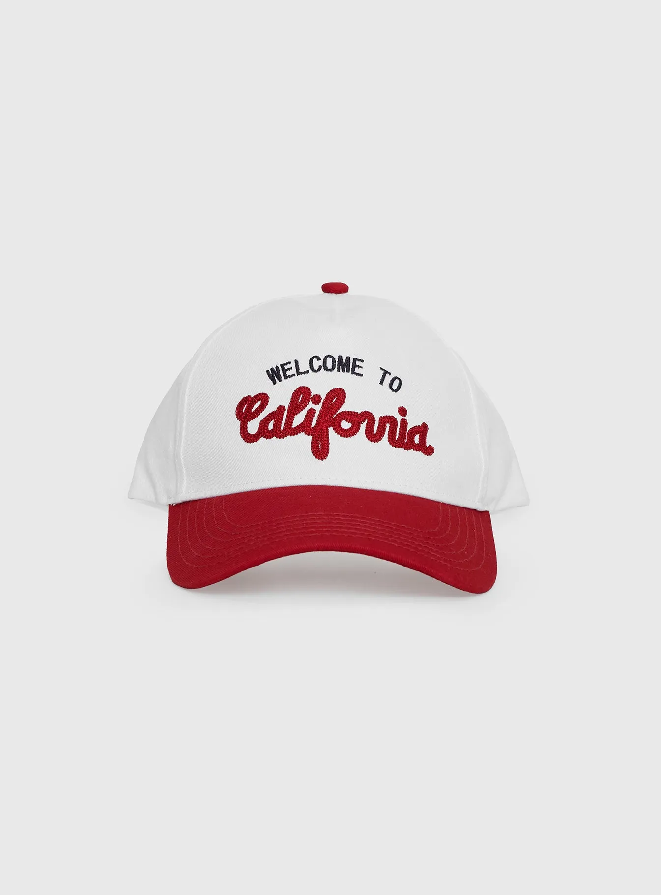 California Trucker Hat Red / White sold by Princess Polly product image thumbnail 2