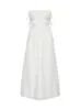 Emiliano Strapless Maxi Dress White sold by Princess Polly