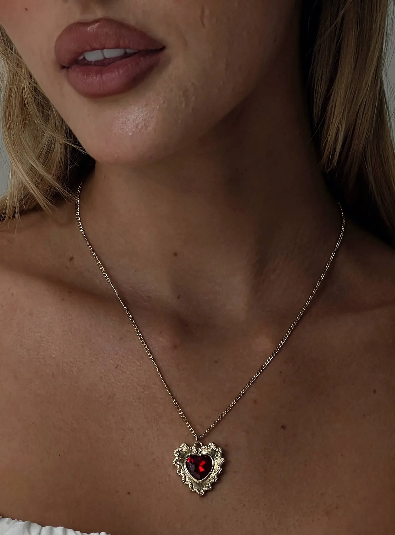 Soul Love Necklace Gold sold by Princess Polly