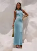 Tourista Maxi Dress Blue sold by Princess Polly