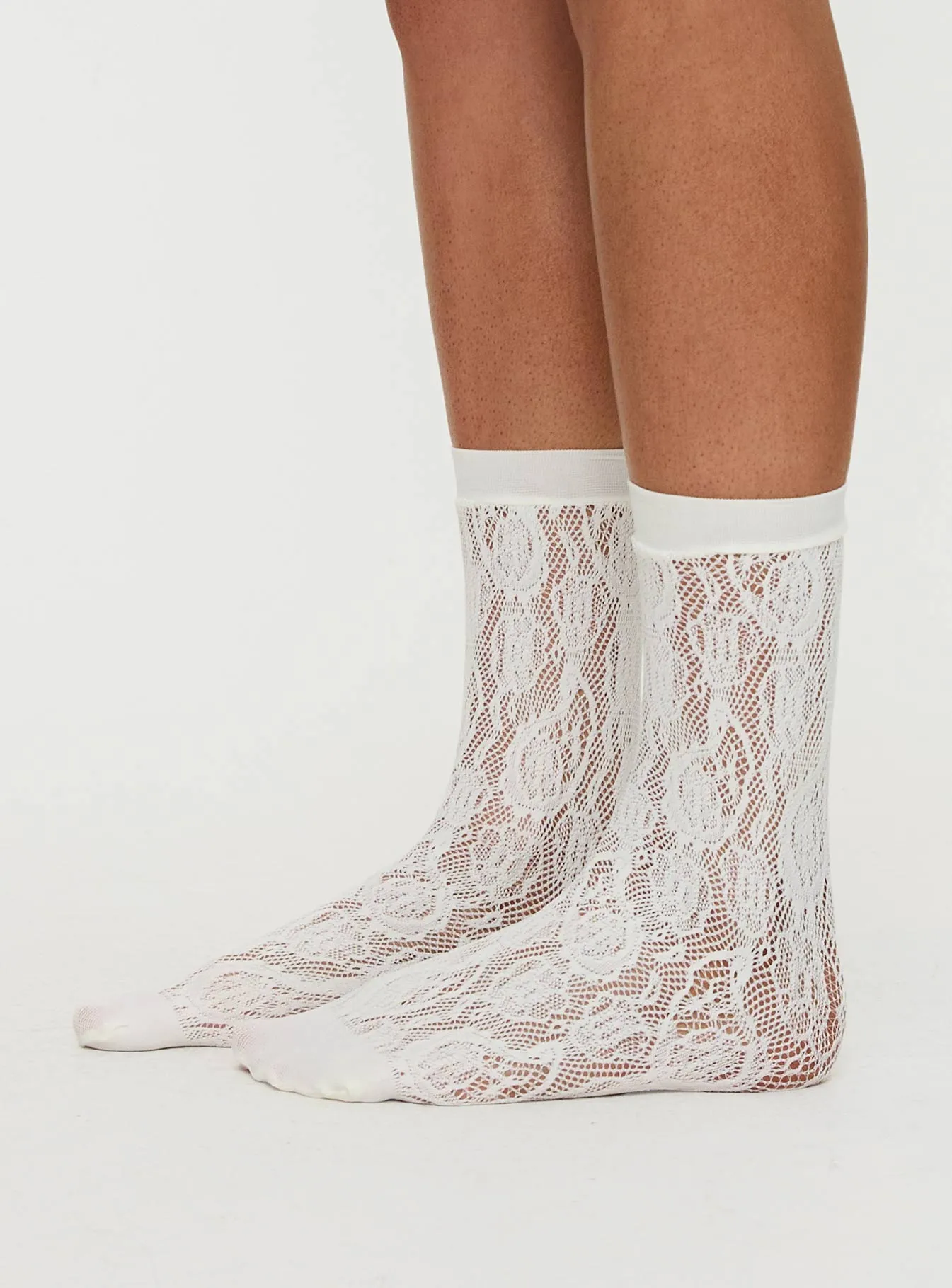 Affogato Lace Socks White sold by Princess Polly product image thumbnail 3