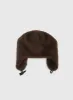 Woolfe Fluffy Hat Brown sold by Princess Polly