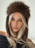 Woolfe Fluffy Hat Brown sold by Princess Polly