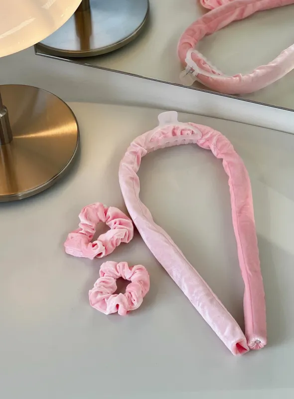 Holidae Heatless Curl Pack Pink made by Princess Polly