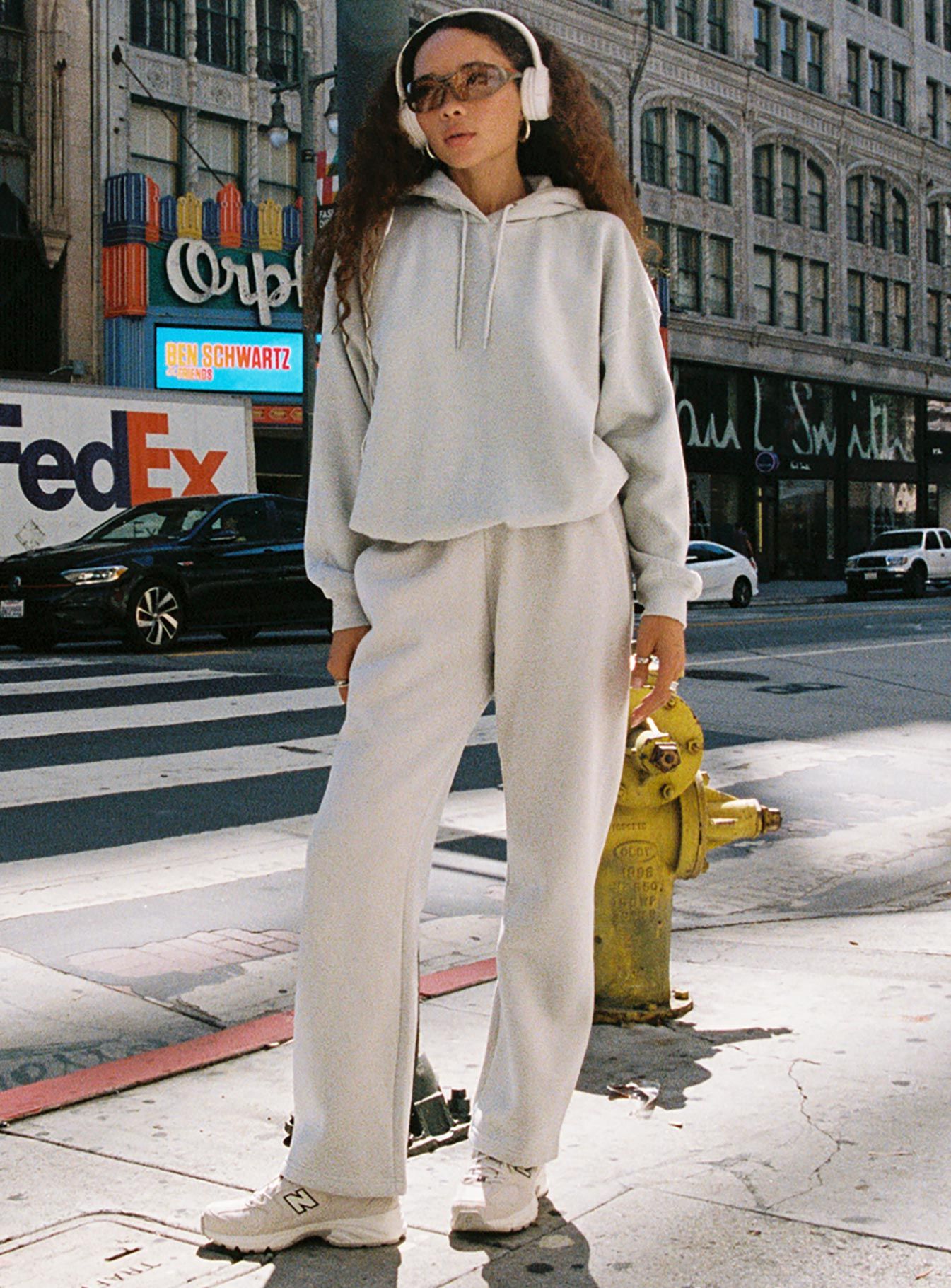 Arya Straight Leg Track Pants Grey sold by Princess Polly product image thumbnail 2