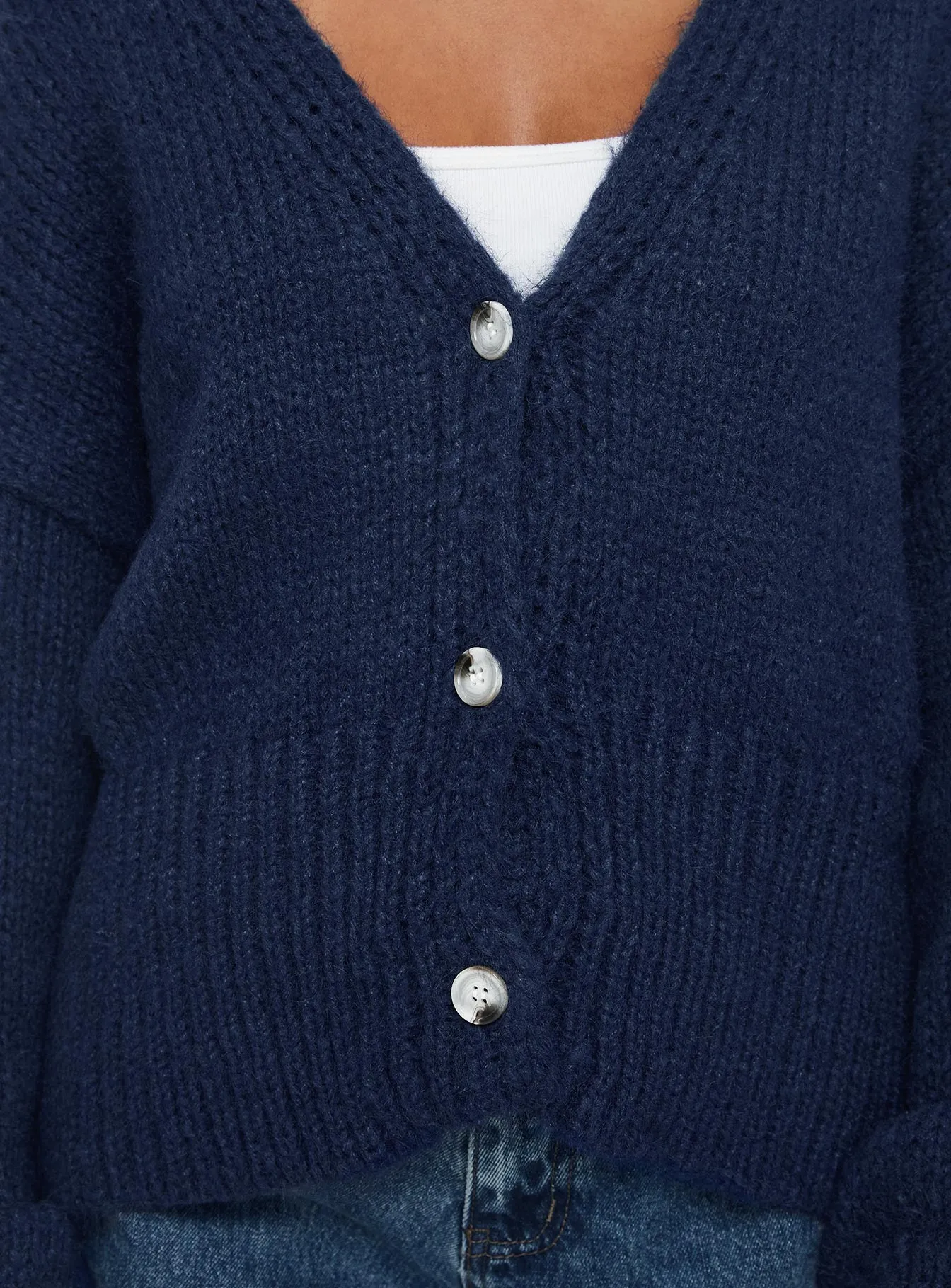 Yasmyn Knit Cardigan Royal Blue sold by Princess Polly product image thumbnail 5